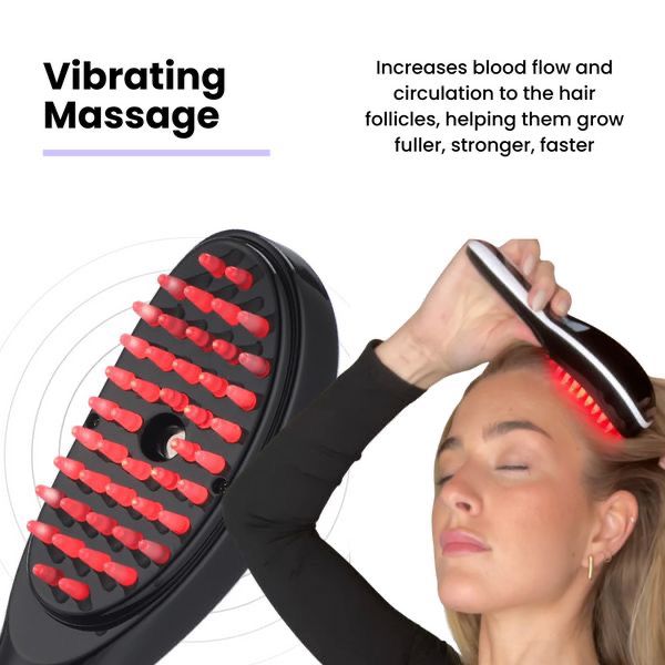 LED Hair Growth Brush