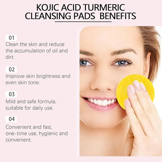 Turmeric Kojic Acid Cleaning Pads (Original)